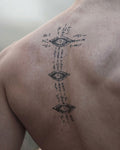 Asemic Code – 2-week tattoo