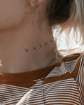 Karma Letters – 2-week tattoo