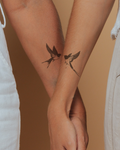 Kissing Birds – 2-week tattoo
