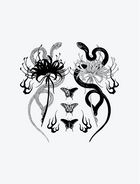 Snake n Bones Set (5 Tattoos)