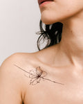 Abstract Flower – 2-week tattoo