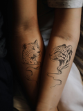 Ocelot & Leopard – 2-week tattoo