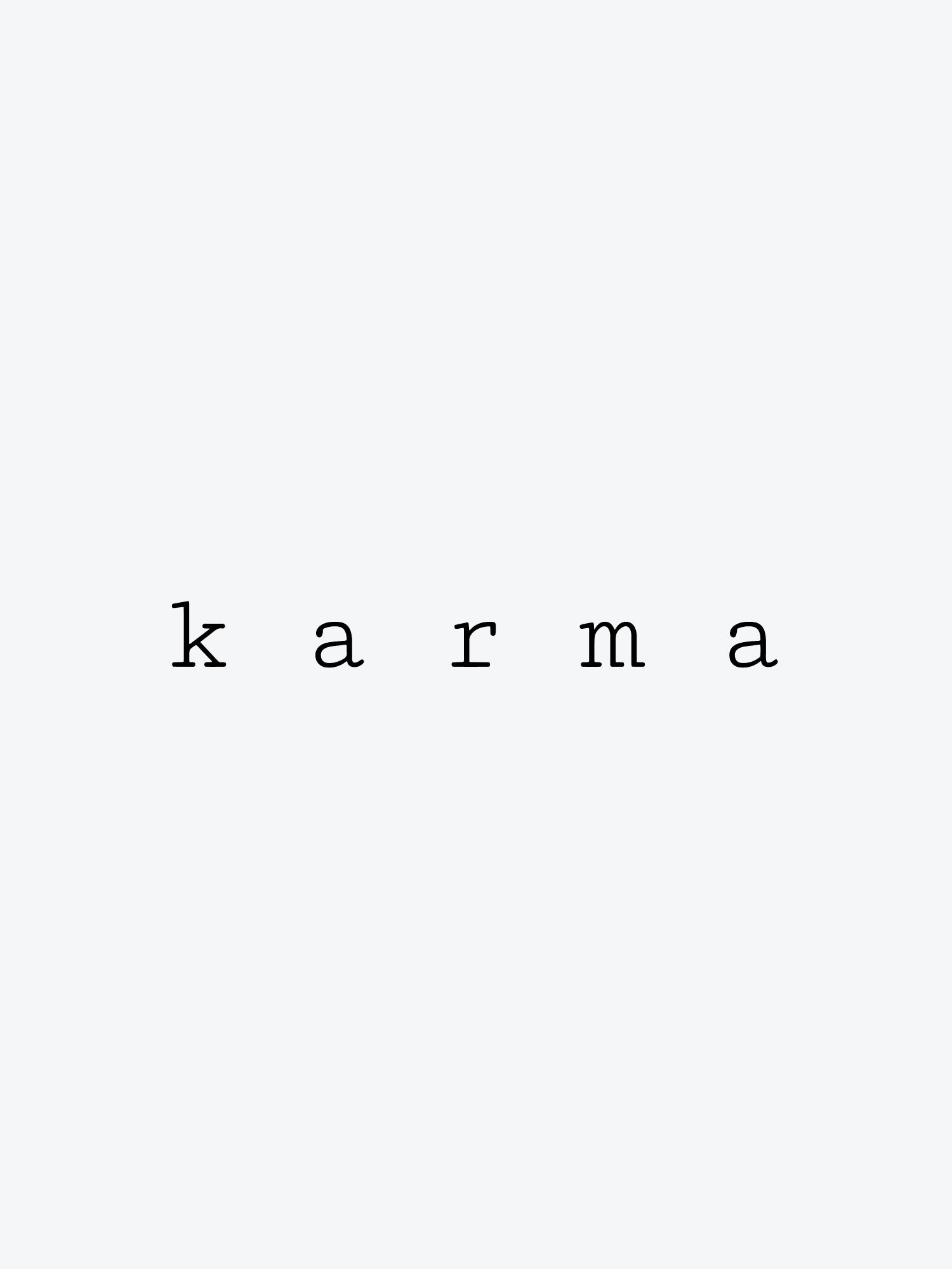 Karma Letters