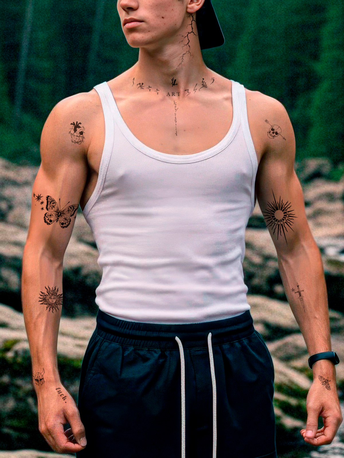 Lunar Script Body Look
